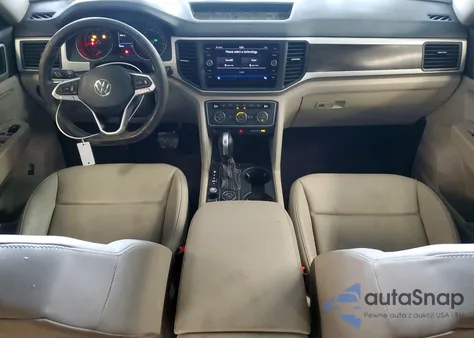 2021 Volkswagen Atlas Se z USA, uszkodzony, nr VIN 1V2HR2CA2MC558752